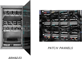 ARMADIO E PATCH PANNELS